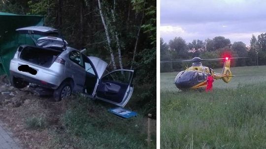 Wypadek na nadwiślance. Śmigłowiec przyleciał po 9-latka