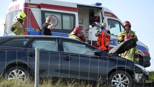 Wypadek na obwodnicy Garwolina. Ogromne korki na S17