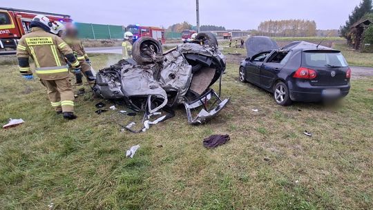 Wypadek przy S17. Jedna osoba trafiła do szpitala