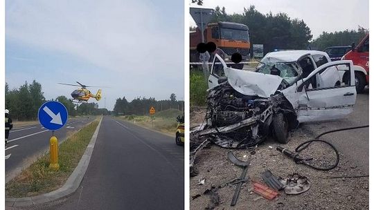 Wypadek w Wildze. Śmigłowiec LPR w drodze