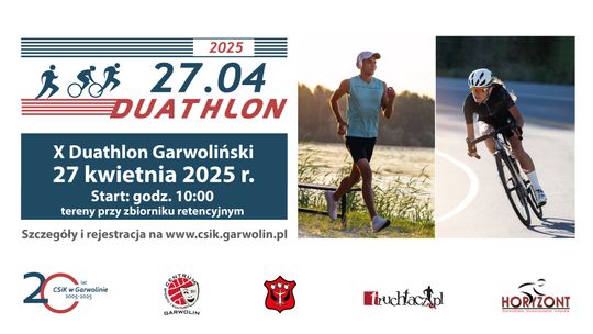 X Duathlon Garwoliński – 27 kwietnia 2025 roku