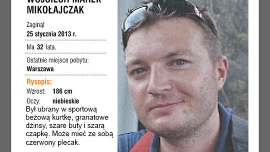 Zaginął Wojciech Mikołajczak z Pilawy