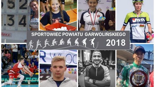 Zagłosuj i wybierz ?Sportowca Powiatu Garwolińskiego 2018?