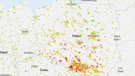 Zanieczyszczenie powietrza w Garwolinie. Prawie jak na Śląsku