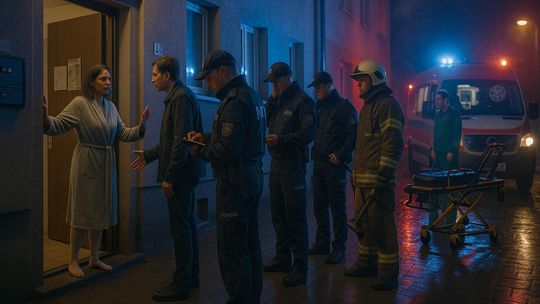 Zaniepokojony partner, zamknięte drzwi i... bezzasadna akcja ratunkowa