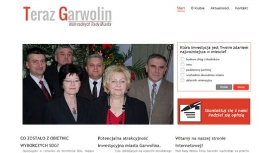 Zapraszamy na www.terazgarwolin.pl