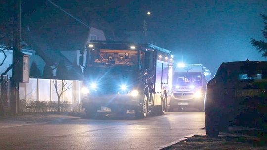 Zatruł się czadem. Trafił do szpitala