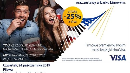 Zbliżeniowe Kina Visa w Pilawie