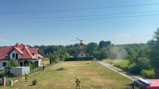 Zdarzenie medyczne w Pilawie. Wezwano LPR