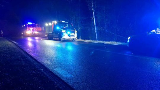 Zderzenia udało się uniknąć, ale skończyło się w rowie