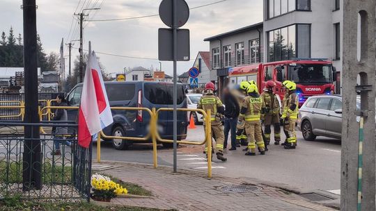Zderzenie busa z osobówka