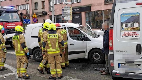 Zderzenie w centrum Garwolina