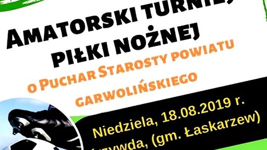 Zgłoś się do turnieju w Krzywdzie