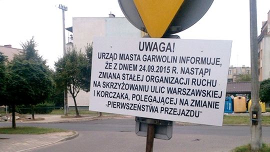 Zmiana na Warszawskiej od 24 września