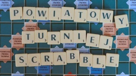 Zmierz się w turnieju scrabble