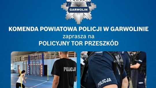 Zmierz się z policyjnym torem przeszkód