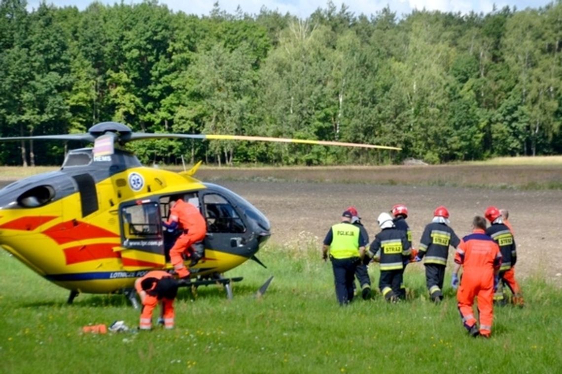 10-letni rowerzysta potrącony w Sobolewie