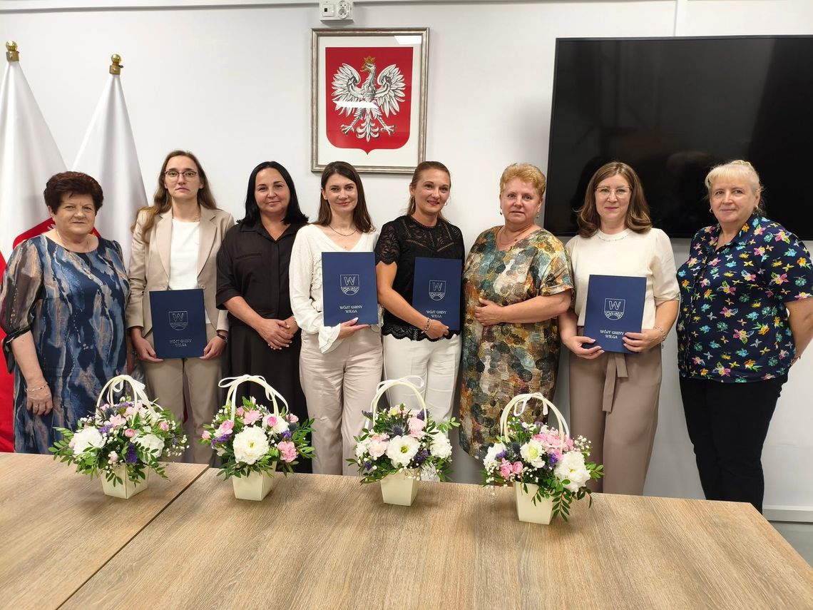 10 nauczycielek z awansem zawodowym. Otrzymały akty mianowania w Gminie Wilga 10 nauczycielek z awansem zawodowym. Otrzymały akty mianowania w Gminie Wilga