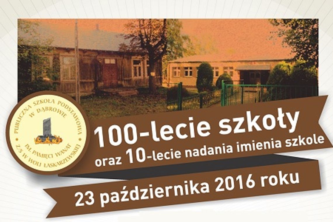 100 lat szkoły w Dąbrowie