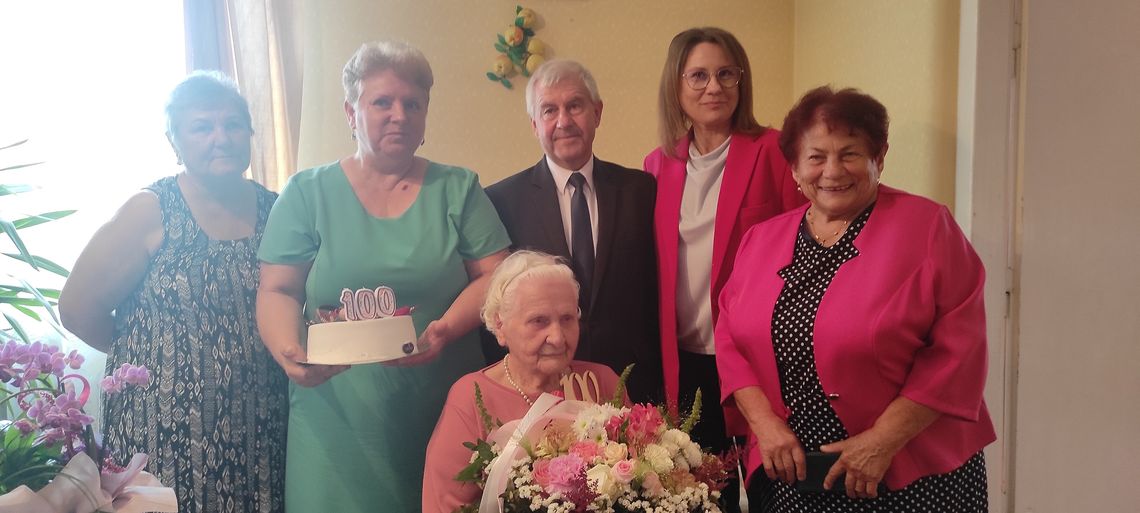 100-latka z gminy Wilga