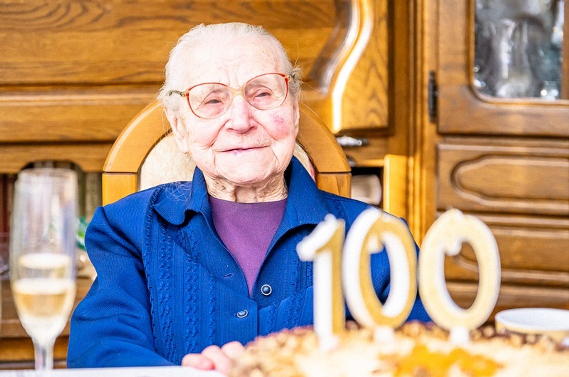 100. urodziny mieszkanki gminy Łaskarzew