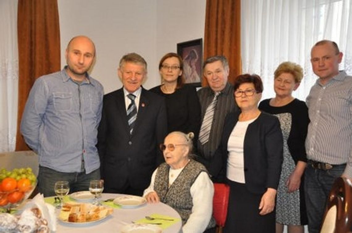 102. urodziny najstarszej mieszkanki Garwolina