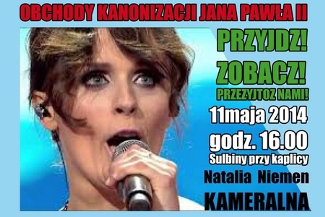 11 maja - obchody kanonizacji Jana Pawła II