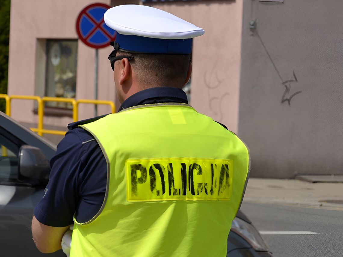 2,6 promila za kierownicą! Na szczęście jechał za nim policjant