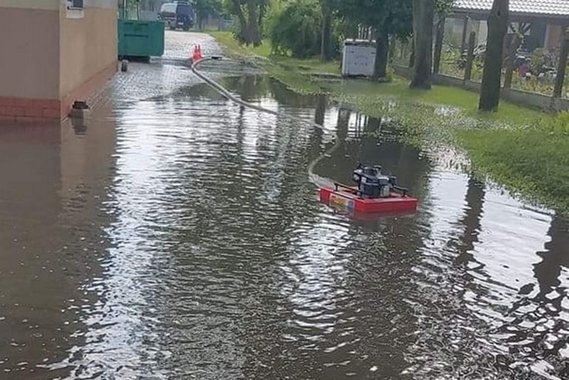 30 wyjazdów do podtopień