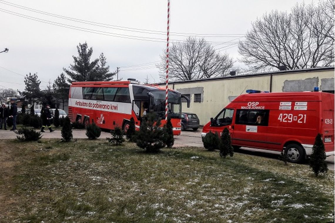 32 litry krwi od strażaków