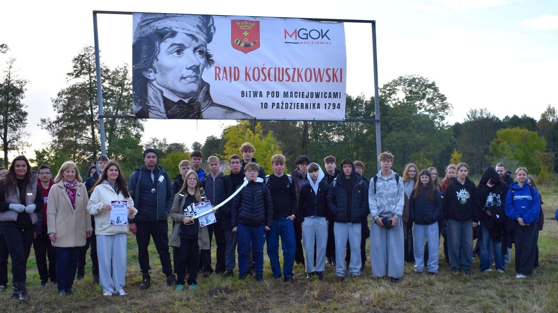 40. Rajd Kościuszkowski – młodzież w hołdzie bohaterom spod Maciejowic