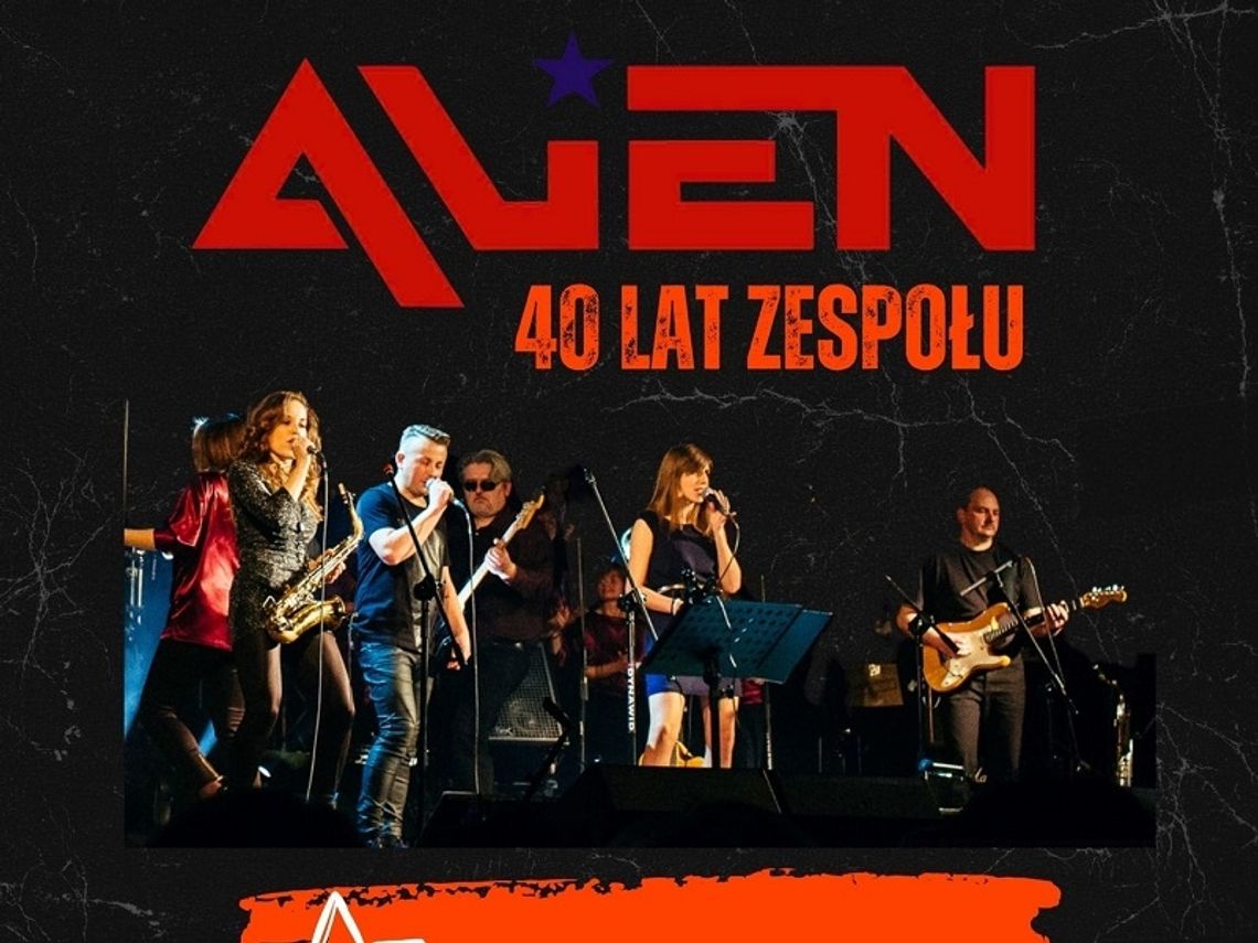 40 szalonych lat! Jubileuszowy koncert zespołu Alien