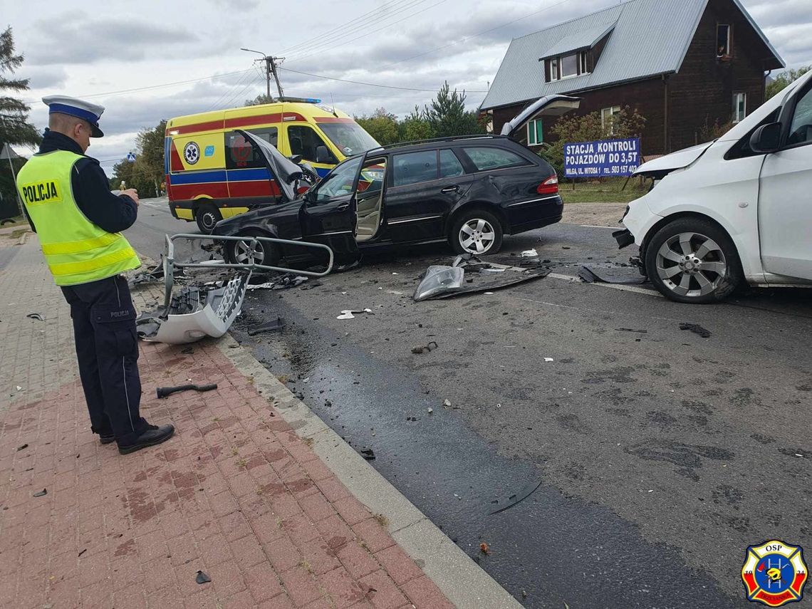 72-latek spowodował wypadek na DK 76