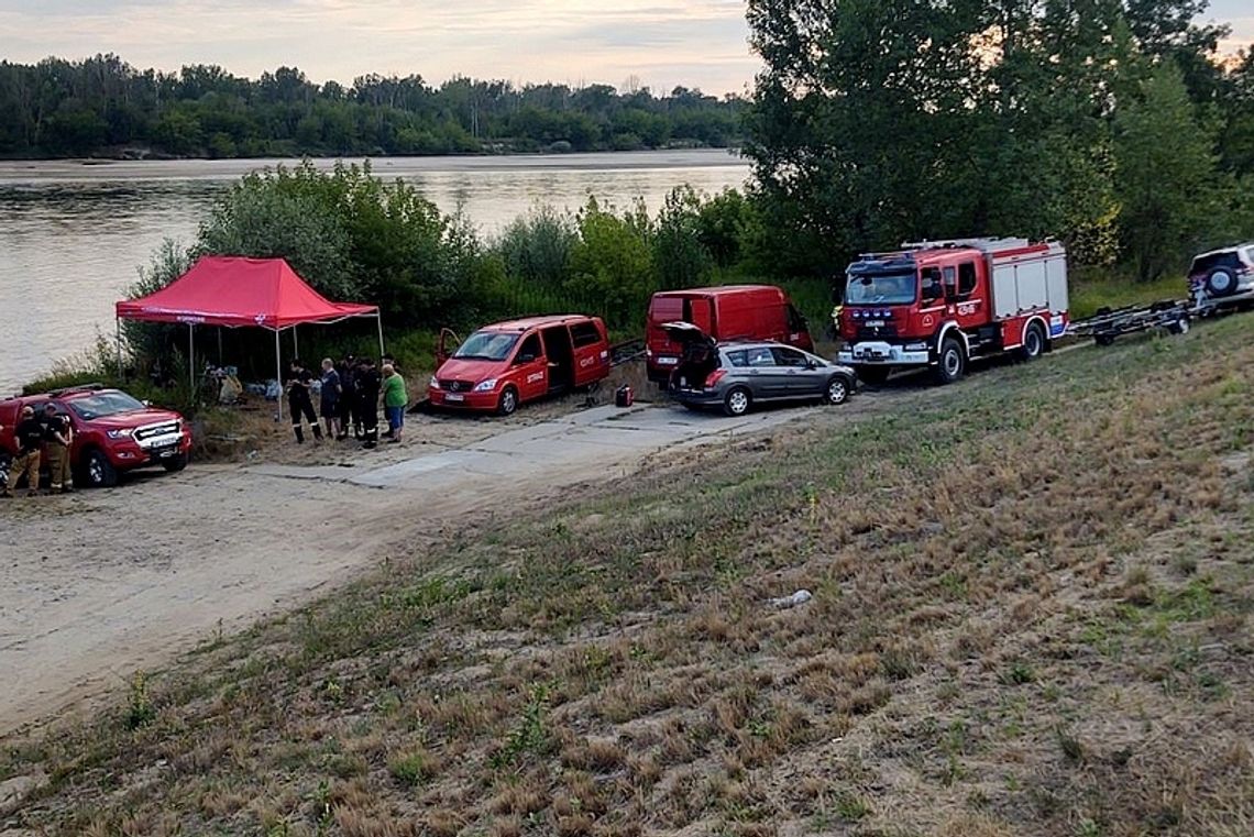 Akcja ratunkowa na Wiśle. Znaleziono ciało poszukiwanego