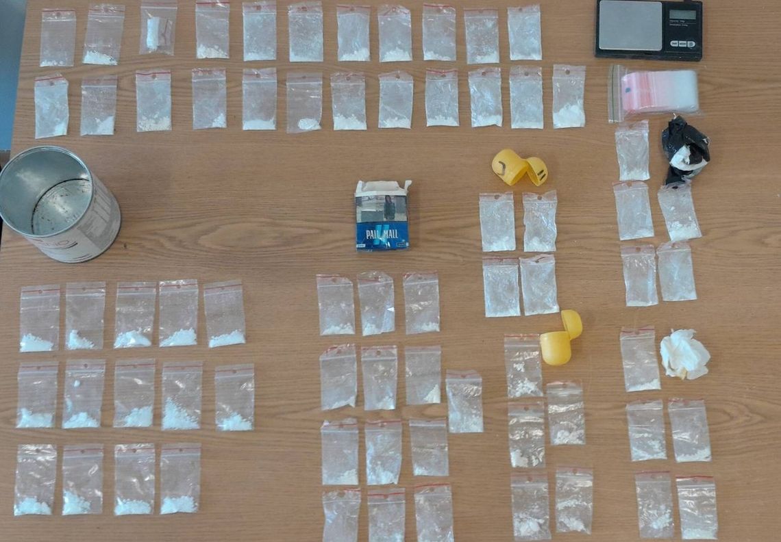 Amfetamina, marihuana i sprzęt do porcjowania. Akcja policji z Garwolina