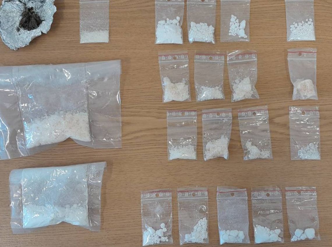 Amfetamina, mefedron i marihuana. Policyjna akcja zakończona aresztem