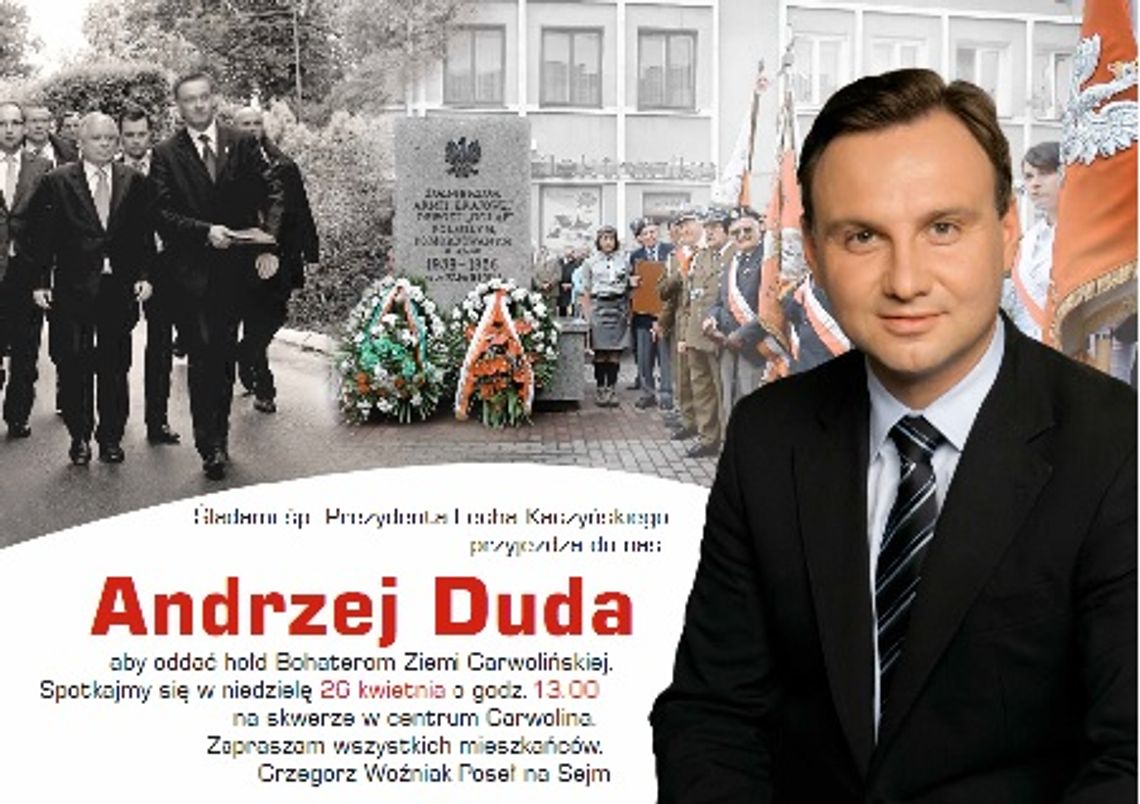 Andrzej Duda w Garwolinie