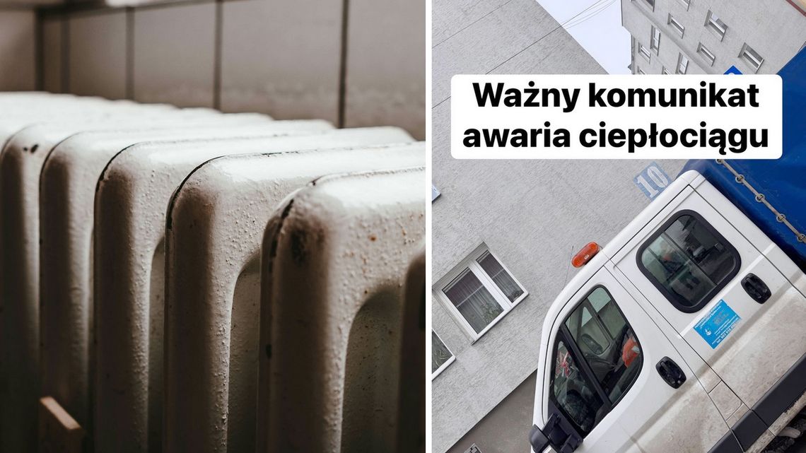 Awaria ciepłociągu w ścisłym centrum Garwolina