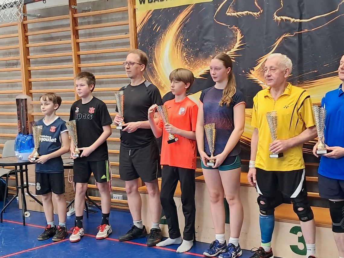 Badmintoniści MKS Garwolin z sukcesami w Konstancinie-Jeziornie