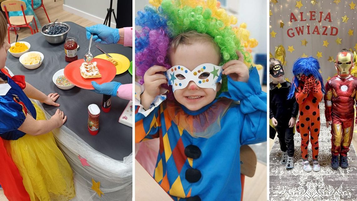 Bal karnawałowy w Przedszkolu Akademia Sztuki Dziecięcej