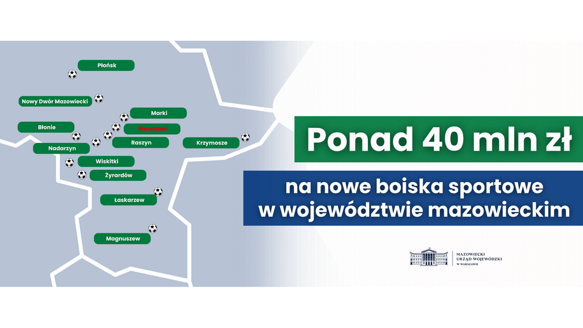 Będzie nowe boisko w Łaskarzewie Będzie nowe boisko w Łaskarzewie