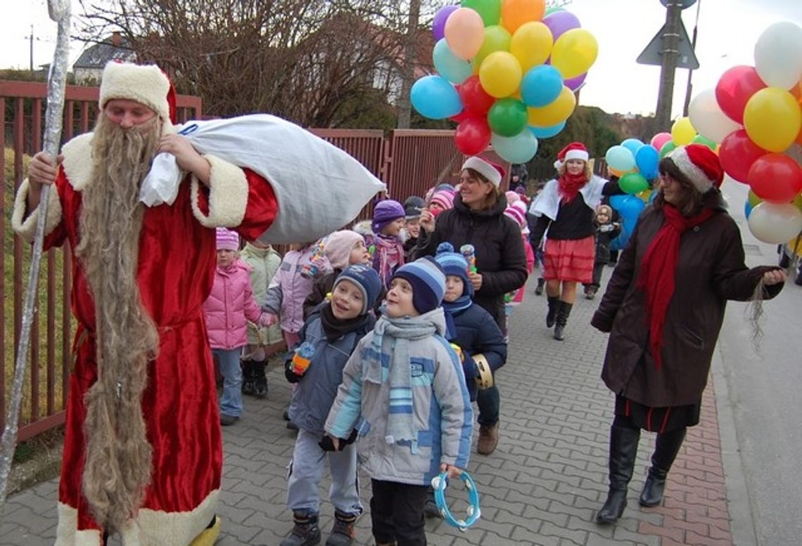 Bez sań, ale z prezentami