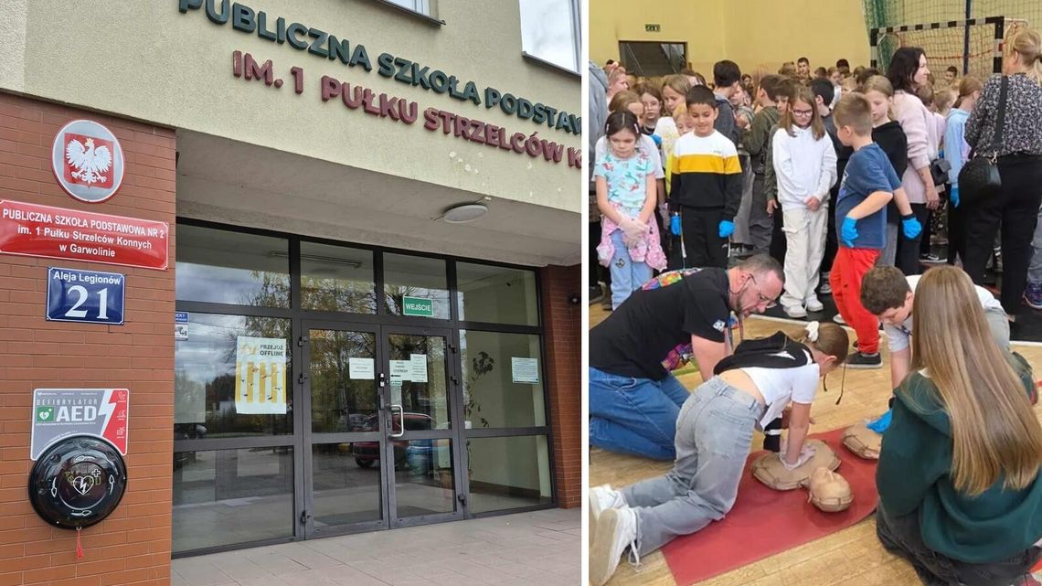 Bezpieczna „Dwójka” – AED już w szkole