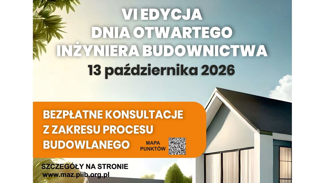 Bezpłatne konsultacje budowlane dla mieszkańców powiatu garwolińskiego Bezpłatne konsultacje budowlane dla mieszkańców powiatu garwolińskiego