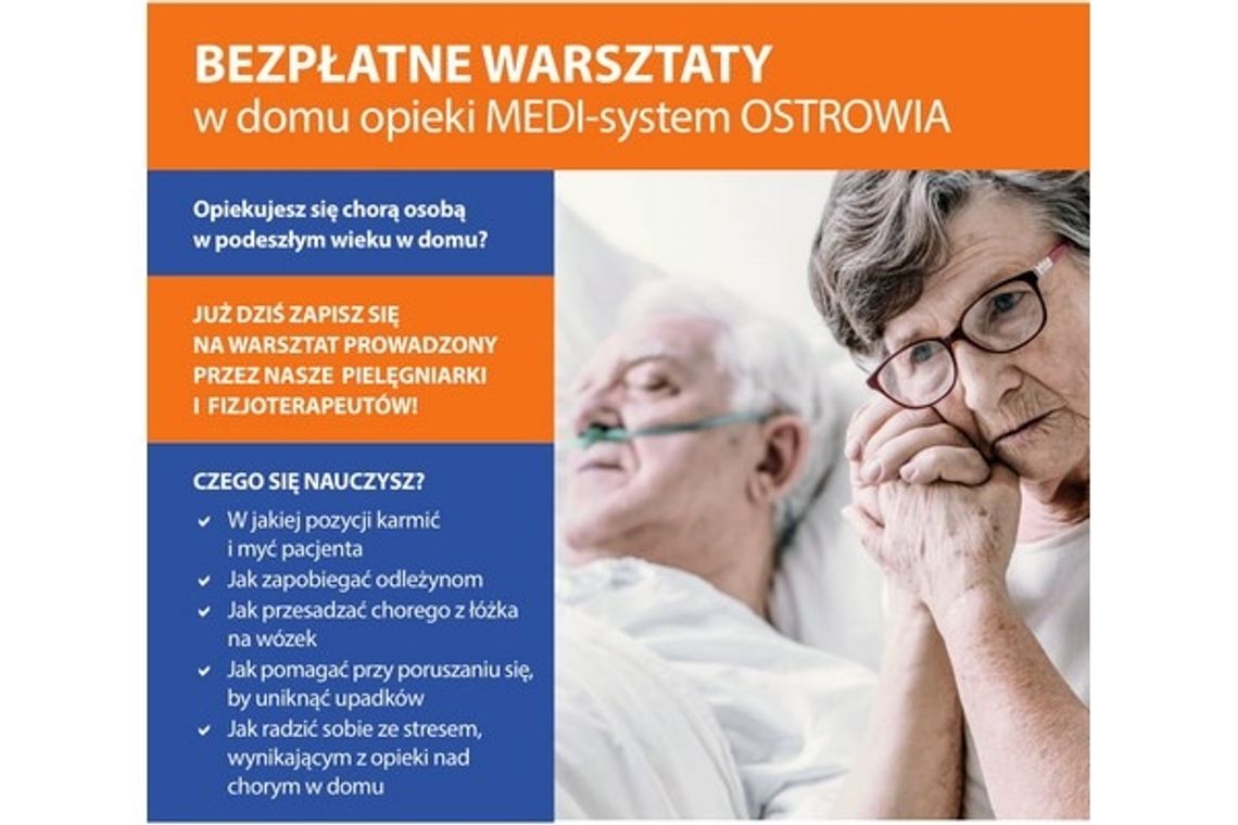 Bezpłatne warsztaty dla opiekunów domowych MEDI-system