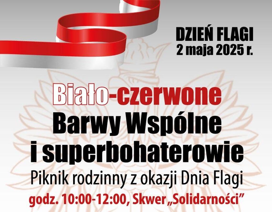 Biało-czerwone barwy wspólne i superbohaterowie