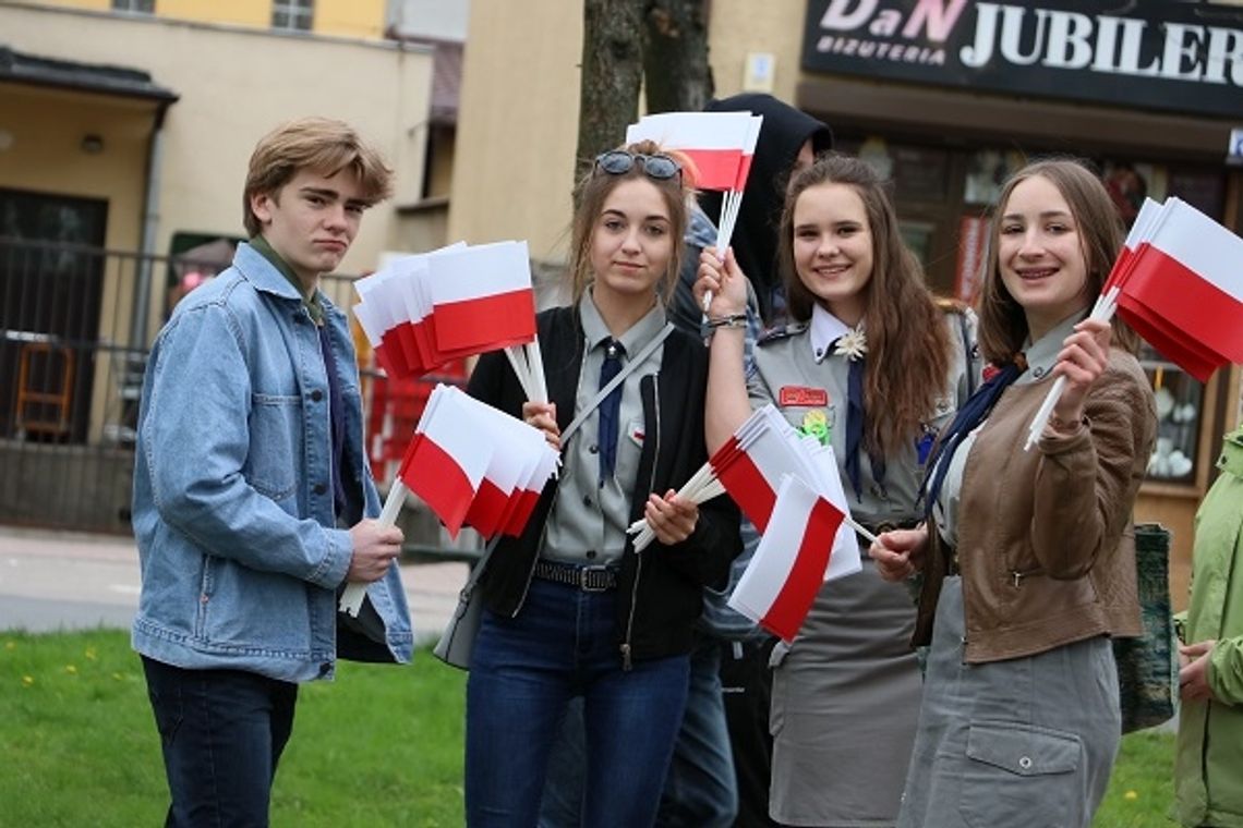 Biało-czerwoni! Dzień Flagi w Garwolinie