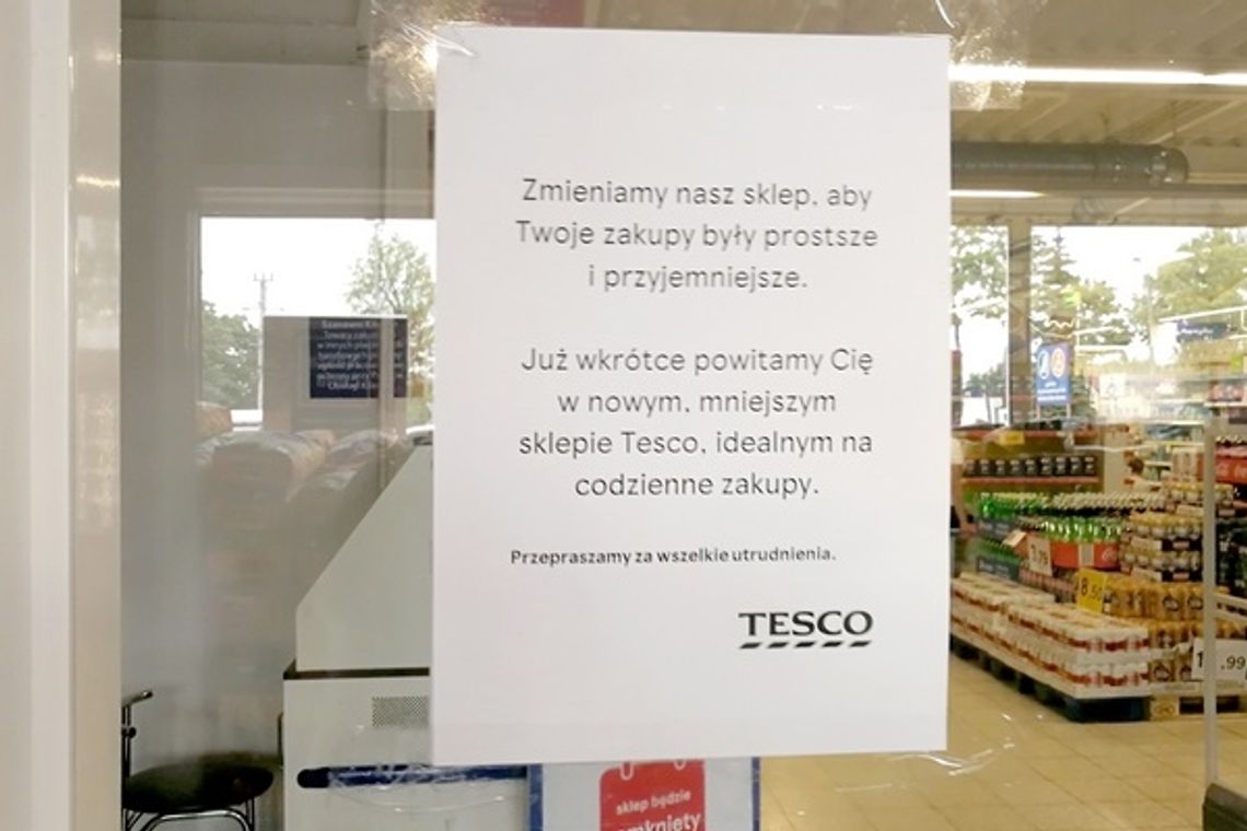 Biedronka większa, a Tesco się skurczy