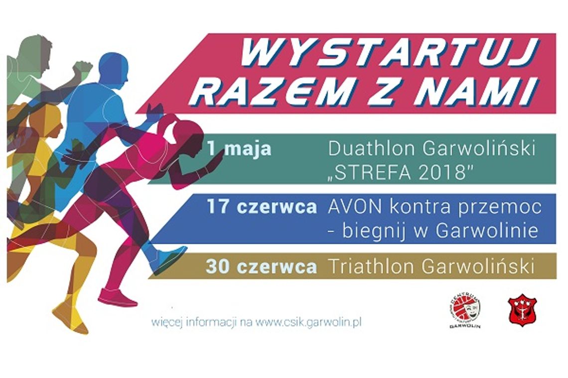 Biegamy, pływamy, jeździmy na rowerze! Wystartuj z CSiK