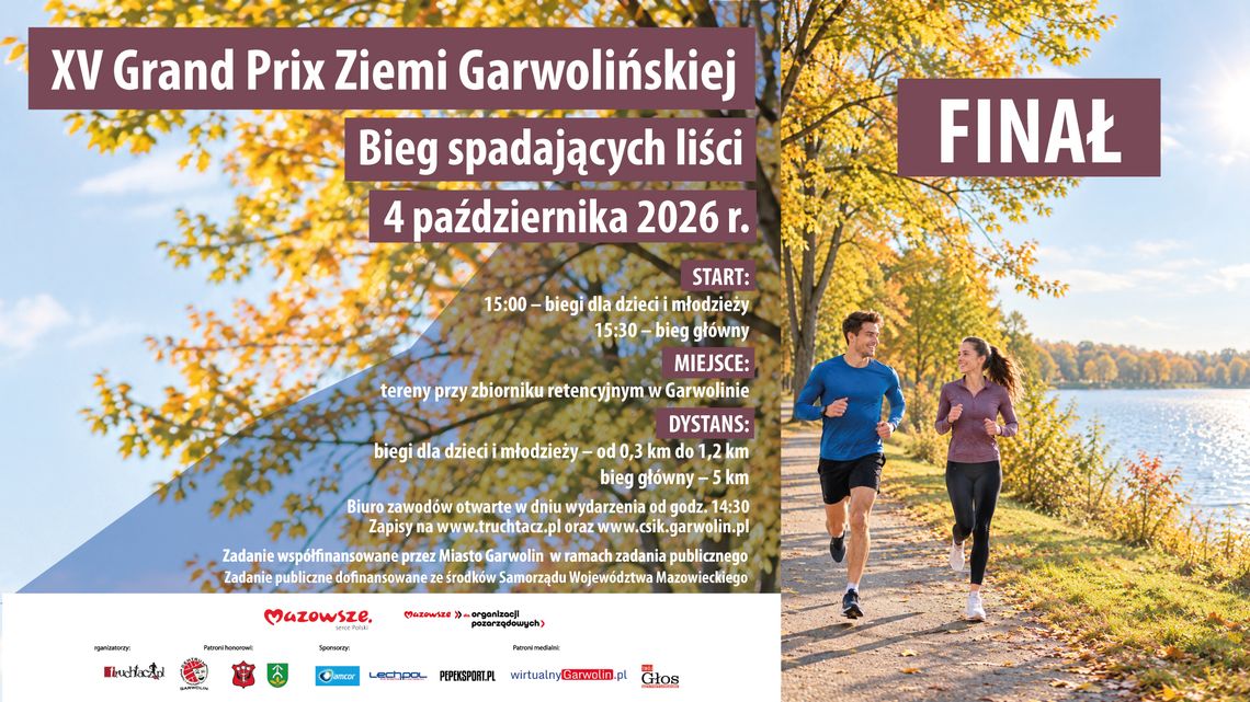 Biegnij i wygraj Grand Prix Ziemi Garwolińskiej Biegnij i wygraj Grand Prix Ziemi Garwolińskiej